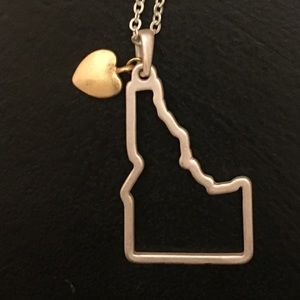 Silver Idaho Necklace